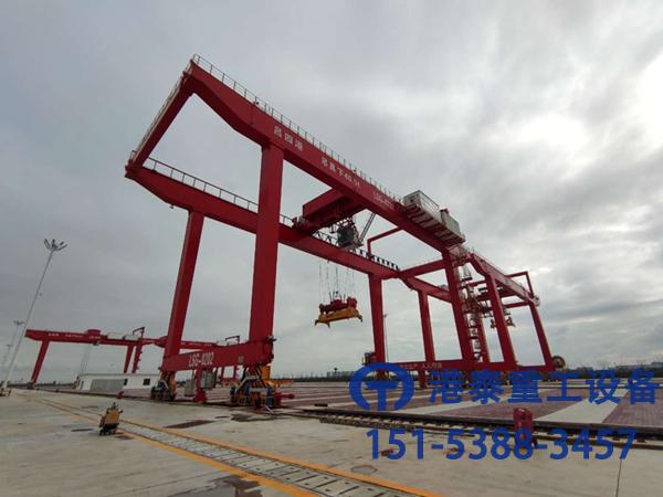 湖北武漢集裝箱門式起重機廠家軌道式集裝箱門式起重機自動化程度高