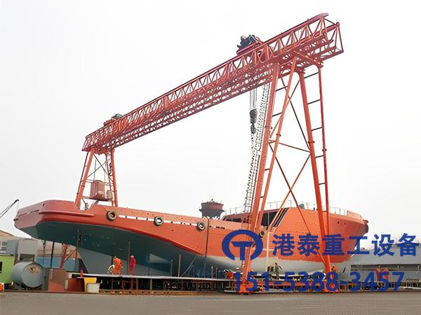 山東營口造船門式起重機廠家12t造船門式起重機開啟高效智能新時代